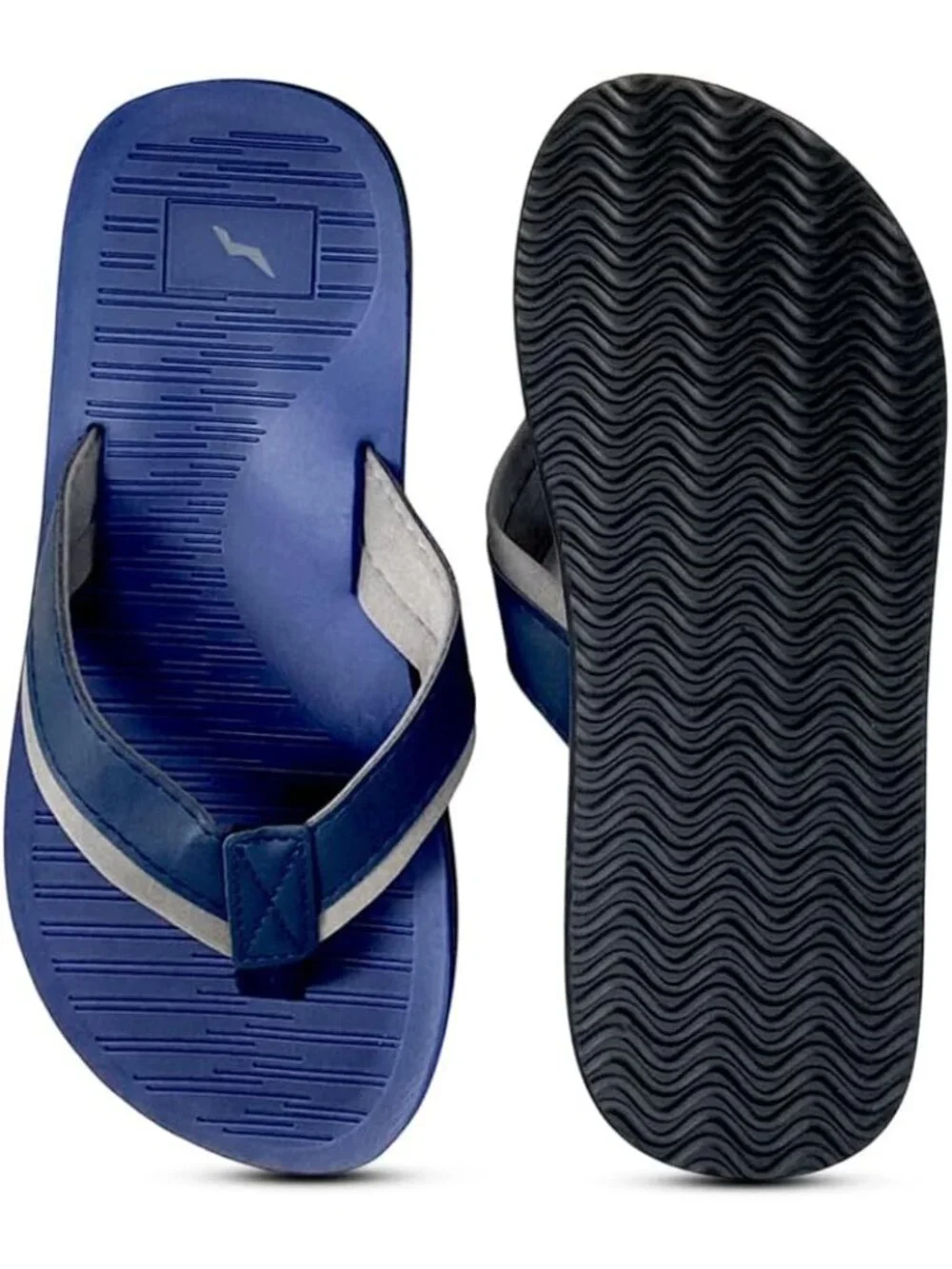 Norty Thong Men's Dark Blue Footwear For Summer Comfortable Sandals Casual